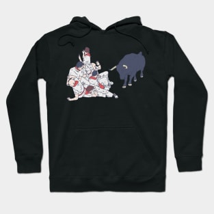 Running of the Bulls - Cattle Charge - Spanish Tradition Hoodie